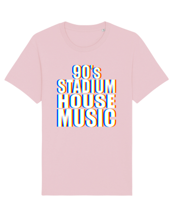90's Stadium House Music Cotton Pink