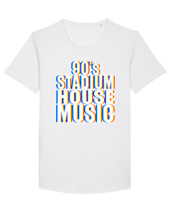 90's Stadium House Music White