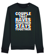 Couple that Raves Together Stays Together Bluză mânecă lungă Unisex Rise
