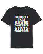 Couple that Raves Together Stays Together Tricou mânecă scurtă Unisex Rocker