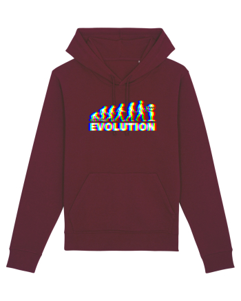 Evolution Alien Extraterrestrial Burgundy