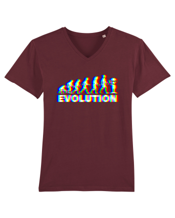 Evolution Alien Extraterrestrial Burgundy