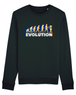 Evolution Alien Extraterrestrial Bluză mânecă lungă Unisex Rise