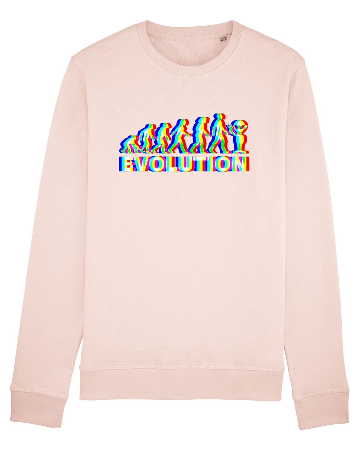 Bluză mânecă lungă Unisex Rise Candy Pink