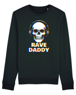Rave Daddy EDM Skull Bluză mânecă lungă Unisex Rise