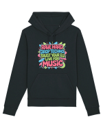 Rave Hard Drop Techno Trust Your DJ Live For Music Hanorac Unisex Drummer
