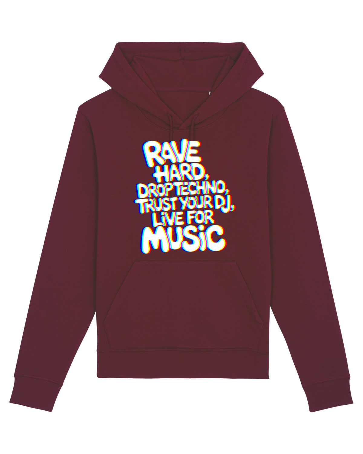 Hanorac Unisex Drummer Burgundy