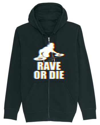 Rave Or Die Psychedelic DJ Black