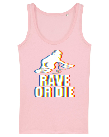 Rave Or Die Psychedelic DJ Cotton Pink