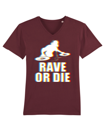 Rave Or Die Psychedelic DJ Burgundy