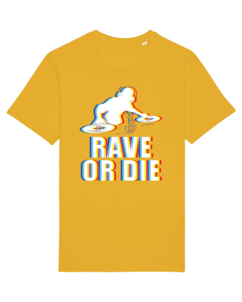 Rave Or Die Psychedelic DJ Spectra Yellow