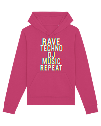 Rave Techno DJ Music Repeat Raspberry