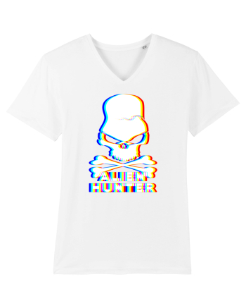 Skull Alien Hunter White