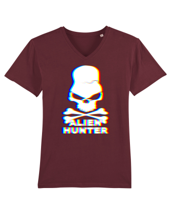 Skull Alien Hunter Burgundy