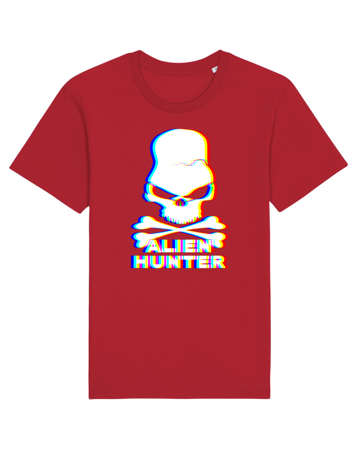 Tricou mânecă scurtă Unisex Rocker Red