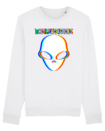 This Place Sucks Alien White