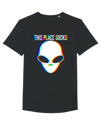 This Place Sucks Alien Black