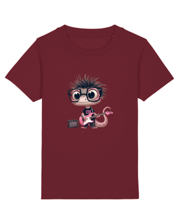 Pink Punk -lizard 1 Burgundy