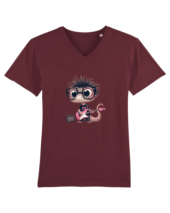 Pink Punk -lizard 1 Burgundy