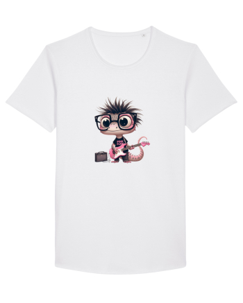 Pink Punk -lizard 1 White