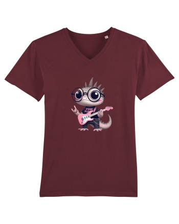 Pink Punk -lizard 2 Burgundy