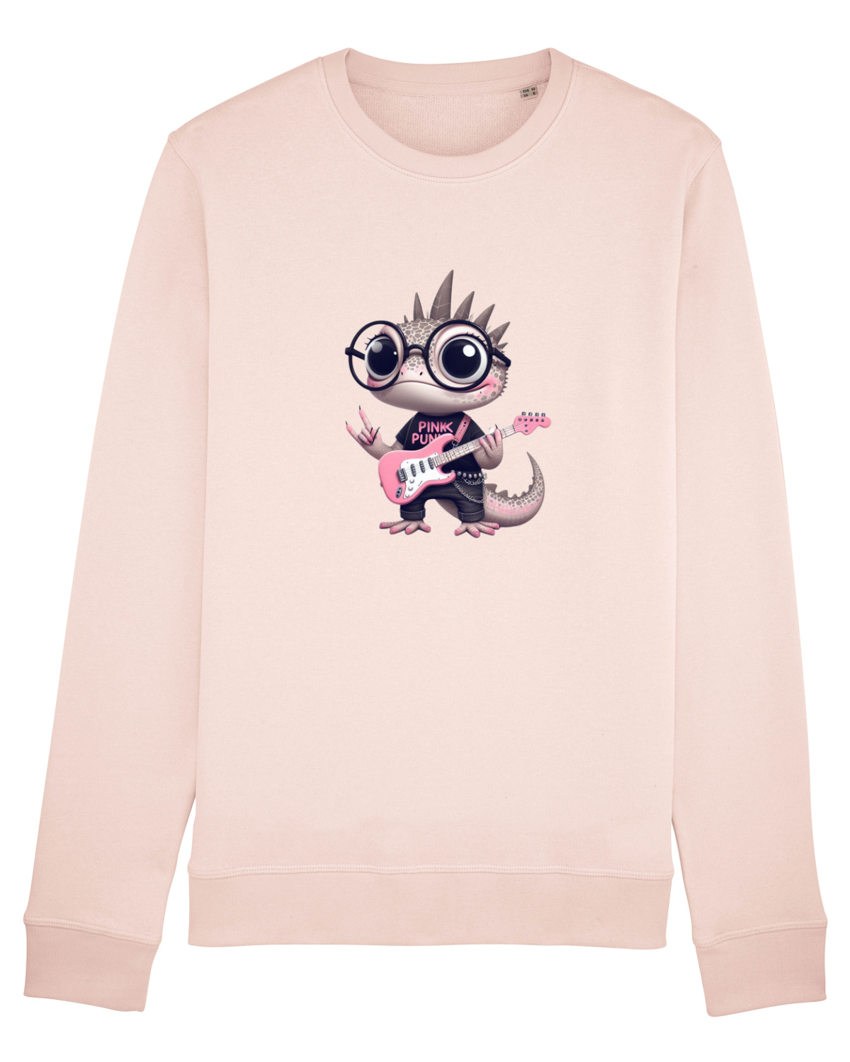 Bluză mânecă lungă Unisex Rise Candy Pink
