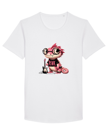 Pink Punk -lizard 3 White