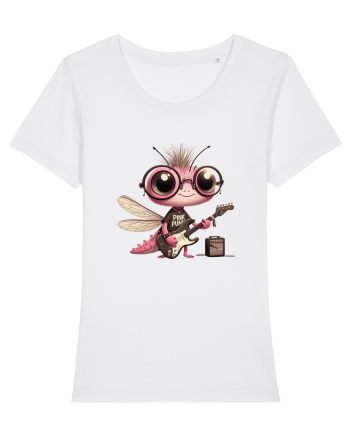 Pink Punk -dragonfly 1 White