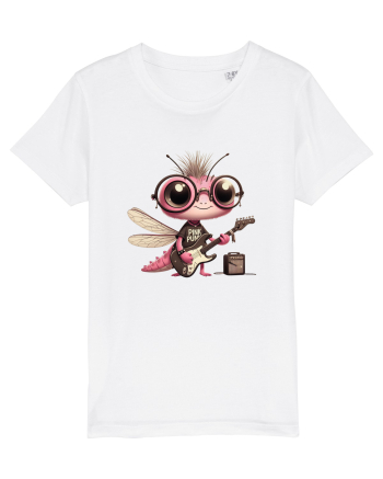 Pink Punk -dragonfly 1 White