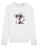 Pink Punk -dragonfly 2 Bluză mânecă lungă Unisex Rise