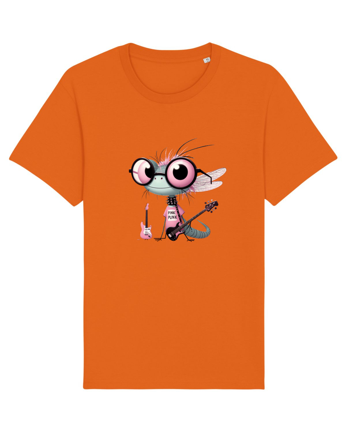 Tricou mânecă scurtă Unisex Rocker Bright Orange