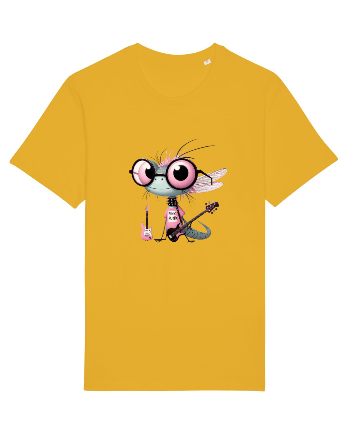 Tricou mânecă scurtă Unisex Rocker Spectra Yellow