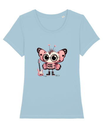 Pink Punk -butterfly 1 Sky Blue
