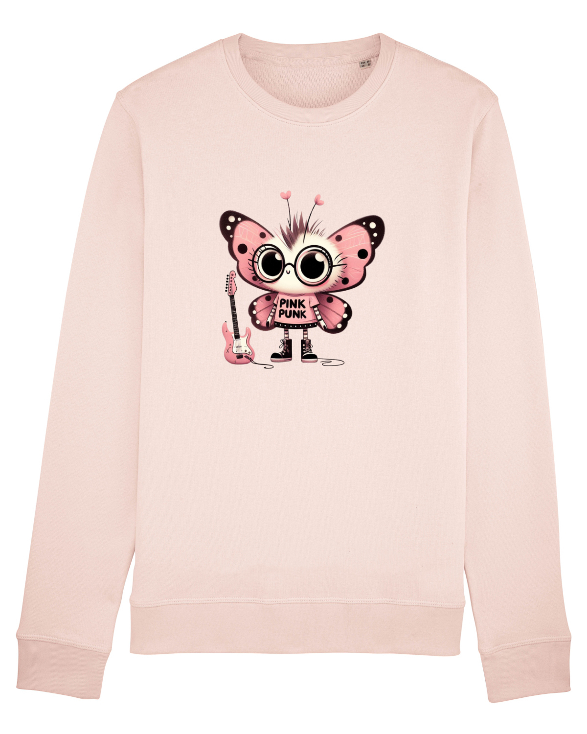 Bluză mânecă lungă Unisex Rise Candy Pink