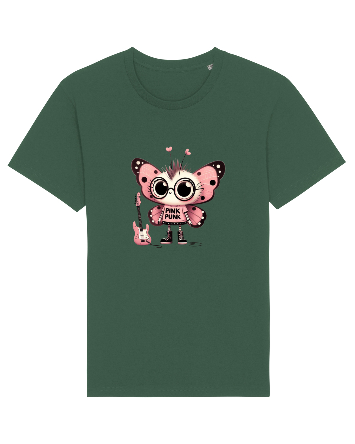 Tricou mânecă scurtă Unisex Rocker Bottle Green