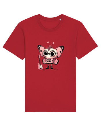 Pink Punk -butterfly 1 Red