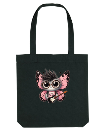 Pink Punk -butterfly 2 Black