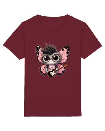 Pink Punk -butterfly 2 Burgundy