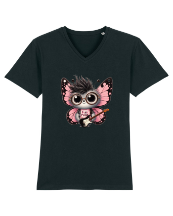 Pink Punk -butterfly 2 Black