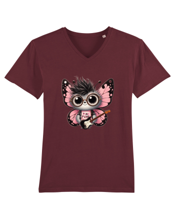 Pink Punk -butterfly 2 Burgundy