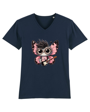 Pink Punk -butterfly 2 French Navy