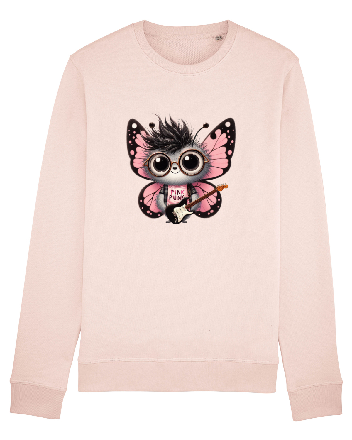 Bluză mânecă lungă Unisex Rise Candy Pink