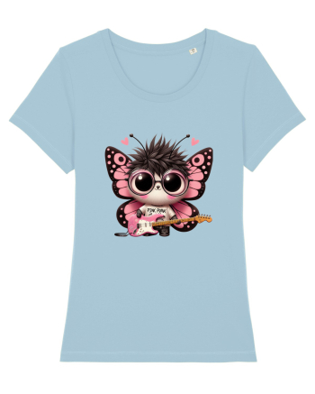 Pink Punk -butterfly 3 Sky Blue
