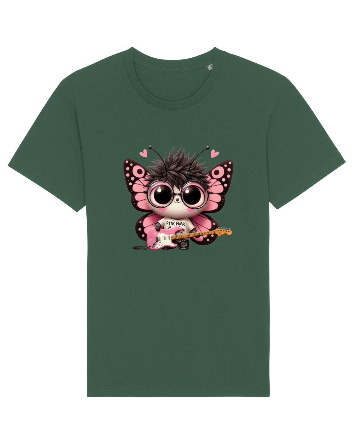 Tricou mânecă scurtă Unisex Rocker Bottle Green