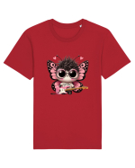 Pink Punk -butterfly 3 Tricou mânecă scurtă Unisex Rocker