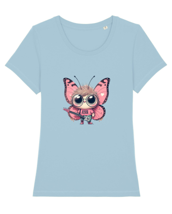 Pink Punk -butterfly 4 Sky Blue