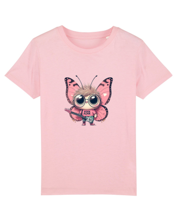 Pink Punk -butterfly 4 Cotton Pink