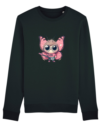 Pink Punk -butterfly 4 Black