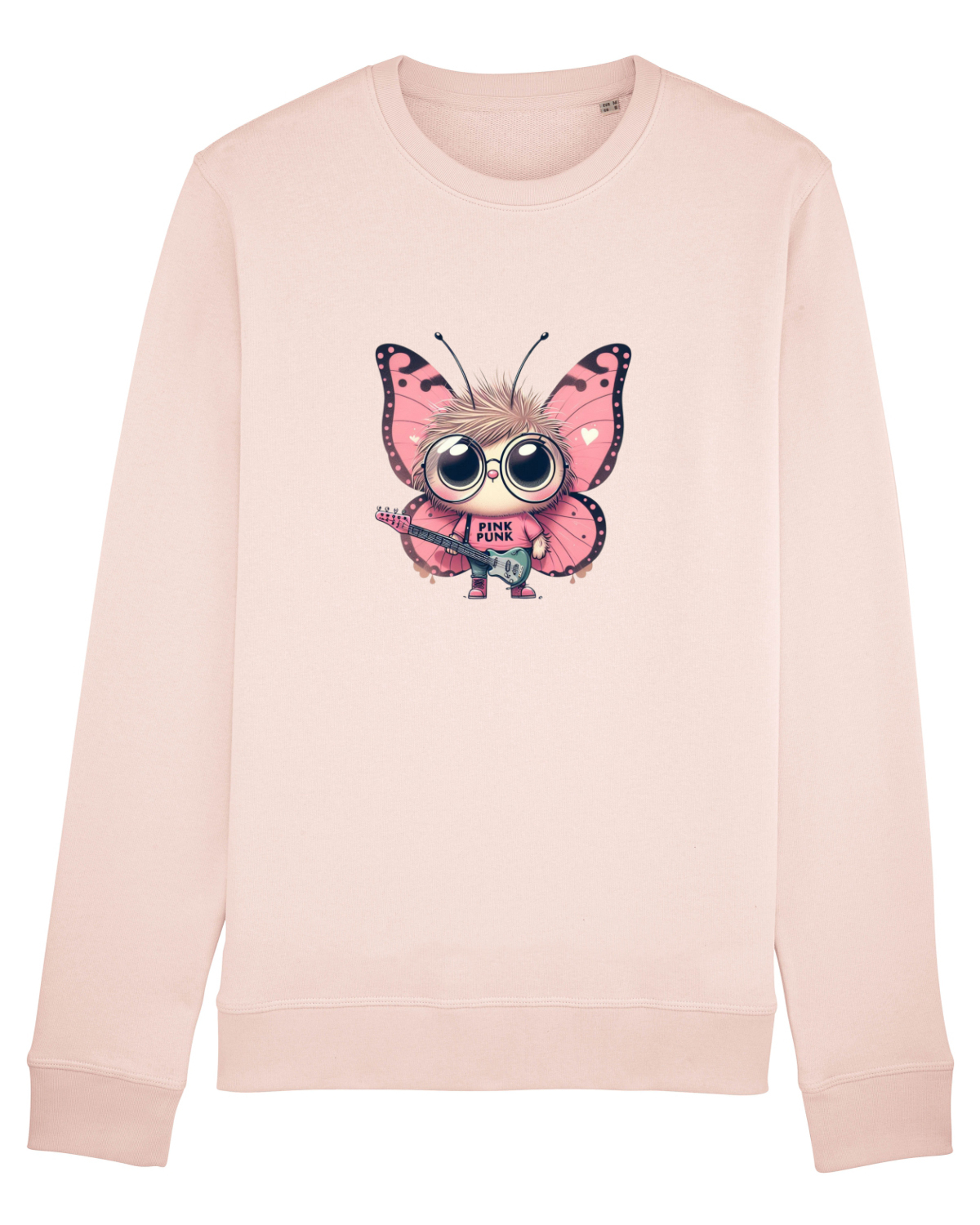 Bluză mânecă lungă Unisex Rise Candy Pink