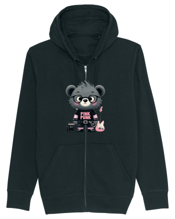Pink Punk -gray bear 1 Black